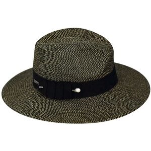 Betmar New York ELLERY Braided Safari Fedora‎ Hat One Size UPF 50+ NWT
